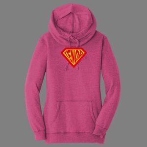 Women's Lightweight Fleece Hoodie-music Thumbnail