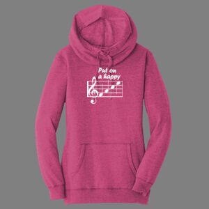 Women's Lightweight Fleece Hoodie-music Thumbnail