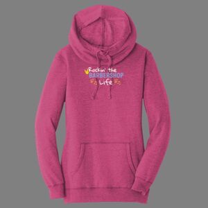 Women's Lightweight Fleece Hoodie-music Thumbnail