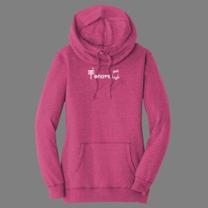 Women's Lightweight Fleece Hoodie-music Thumbnail
