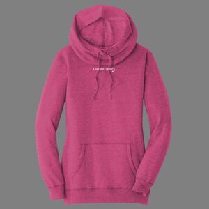 Women's Lightweight Fleece Hoodie-music Thumbnail