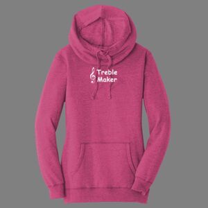 Women's Lightweight Fleece Hoodie-music Thumbnail