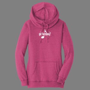 Women's Lightweight Fleece Hoodie-music Thumbnail