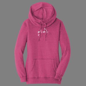 Women's Lightweight Fleece Hoodie-music Thumbnail