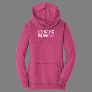 Women's Lightweight Fleece Hoodie-music Thumbnail