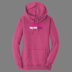 Women's Lightweight Fleece Hoodie-music Thumbnail